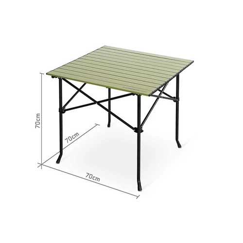 Delphin Összecsukható asztal CAMPSTA 70x70x70cm