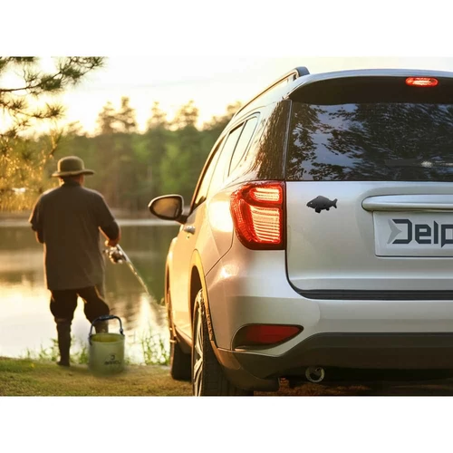 Delphin CARP 3D matrica fekete fekete