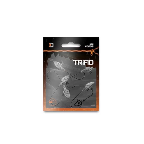 Delphin Gallérral ellátott TRIAD jigfej / 5db 5g-1/0
