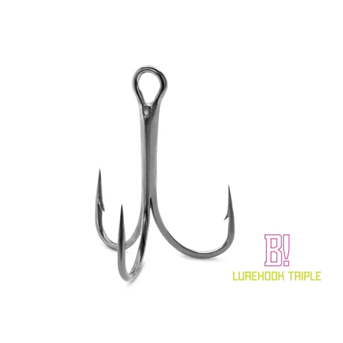 Delphin B! LureHook TRIPLE hármashorog / 6db 8
