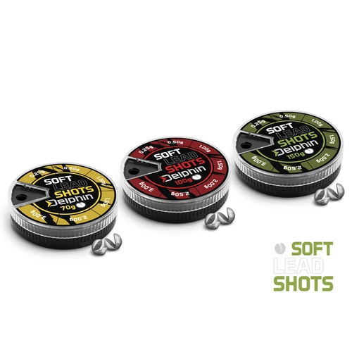 Delphin SOFT kiegyensúlyozó súlyok (sárga doboz) 70g / 0,1-1,25g