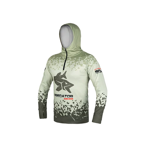 Delphin UV ARMOR 50+ Kapucnis hosszúujjú póló Predator S