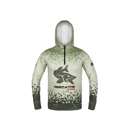 Delphin UV ARMOR 50+ Kapucnis hosszúujjú póló Predator XXXL