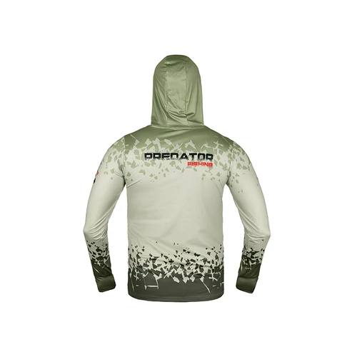 Delphin UV ARMOR 50+ Kapucnis hosszúujjú póló Predator XXXL