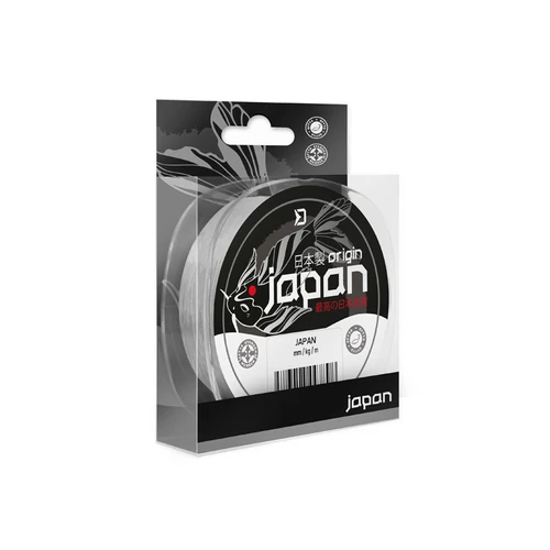 Delphin Monofil JAPAN Origin / Ultra átlátszó 0,128mm 1,41kg 200m