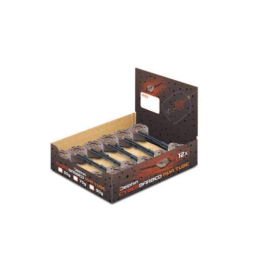 Delphin CyberBARBED PVA TUBE ólomsúly 50g