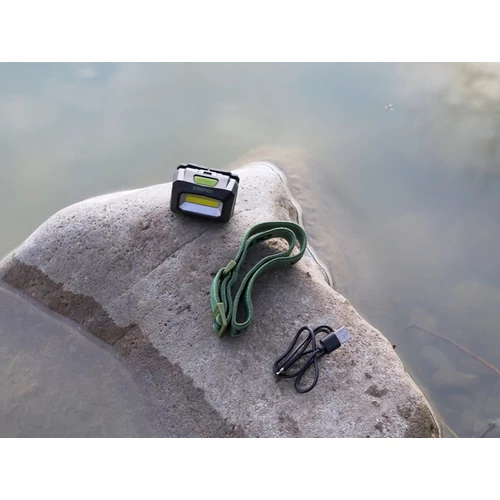 Delphin MONOX fejlámpa 3W/120lm/1500mAh