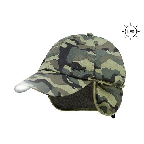 Delphin OutLINE Camo Téli LED baseball sapka UNI