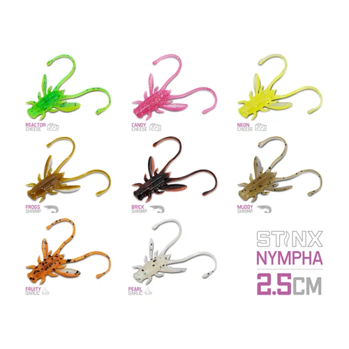 Delphin Műcsali B! Stinx NYMPHA / 20 db 2.5cm / CANDY
