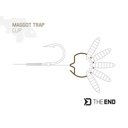 Delphin THE END Maggot Trap csonti rögzítő karika / 15 db M