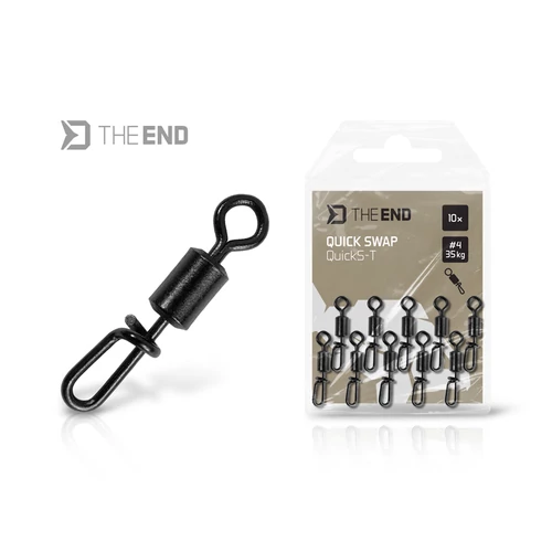 Delphin THE END QuickS-T gyorskapcsos forgó / 10 db #4 / 35kg