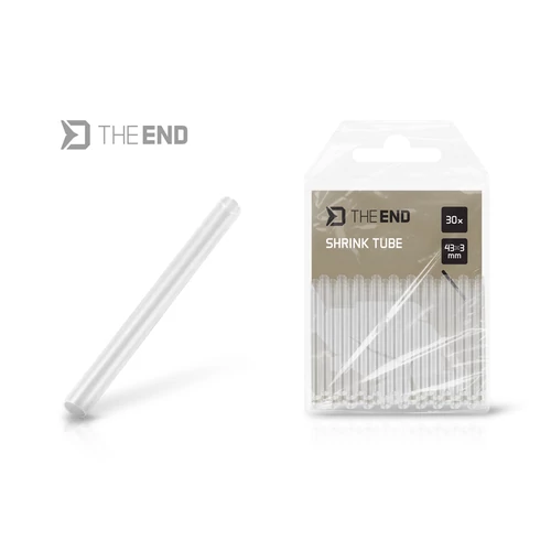 Delphin THE END zsugorcső / 30 db 43mm x 3mm / Clear