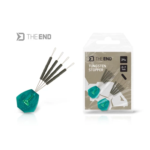 Delphin THE END volfrám stopper / 24 db 2x7mm