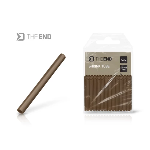 Delphin THE END zsugorcső / 50 db 1,6 mm × 43 mm / barna