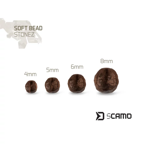 Delphin sCAMO STONEZ puha ütköző gyöngyök 60 db 5mm