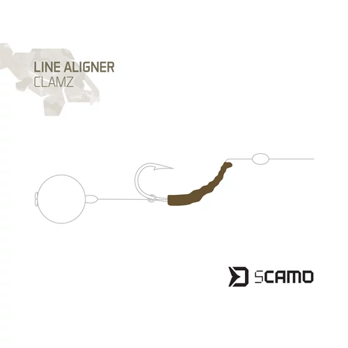 Delphin sCAMO CLAMZ horogbefordító 10 db 15mm