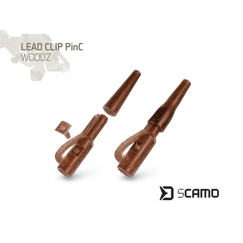 Delphin sCAMO PinC WOODZ ólom tartó kapocs 10 db