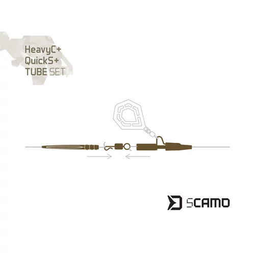 Delphin sCAMO HeavyC + QuickS + Tube szett 5 db szett #4