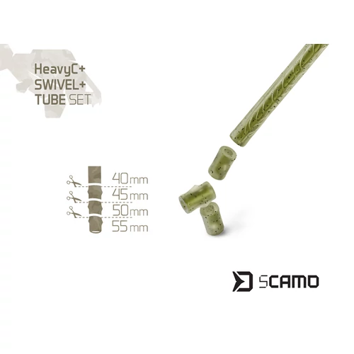 Delphin sCAMO HeavyC + Swivel + Tube szett 5 db szett #4