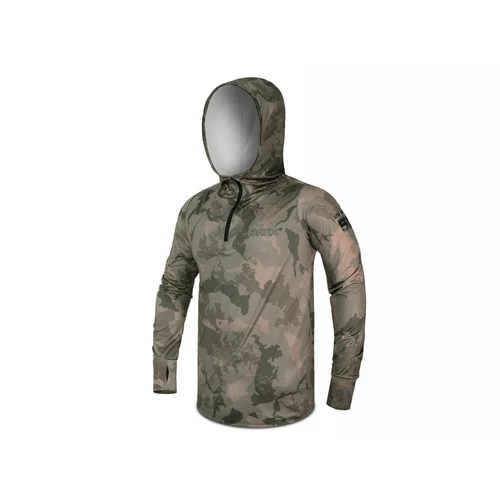Delphin UV ARMOR 50+ Kapucnis hosszúujjú póló Banx XL