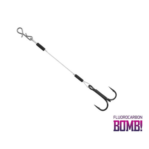 Delphin BOMB! Twisto RIGS Fluorocarbon / 3db #6/ 10cm