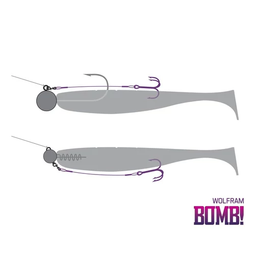 Delphin BOMB! Twisto RIGS Wolfram / 3db