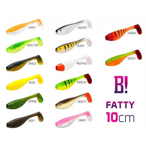 Delphin BOMB! Gumihal Fatty / 5db 10cm/SPRING