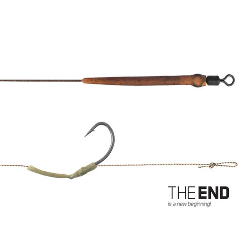 Delphin THE END Skin rig kötött horog / 2db