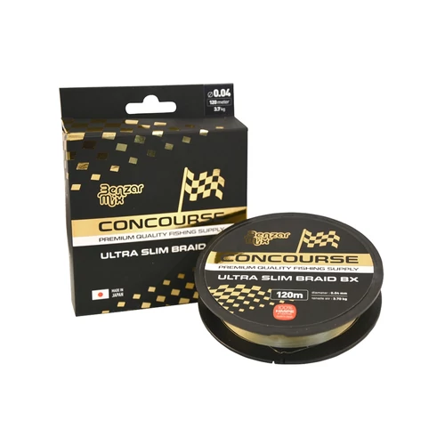 Benzar Concourse Ultra Slim 8X Braid 120m 0.06mm