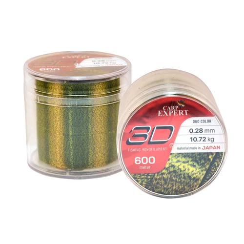Carp Expert 3D 600m/Spool Camouflage 0.30mm 12,39Kg
