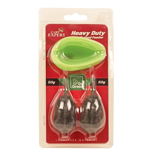 Carp Expert Heavy Duty Method Feeder 70g+70g Tömködővelgogreen