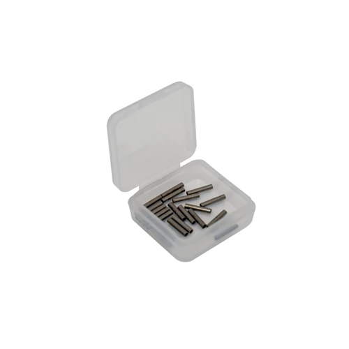 Wizard Drótelőke Rögzítő Cső 2.0X2.4X8mm 20db/cs Fényes Fekete