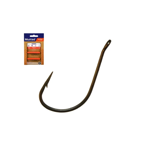 Mustad Wormer Titanx 1 10db/cs
