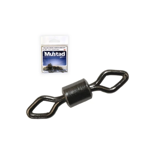 Mustad Rolling Swivel W/Diamond Eye 10 10db/csomag