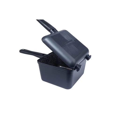 Ridgemonkey Connect Deep Pan &griddle Sütő Szett Xlgranite Edition