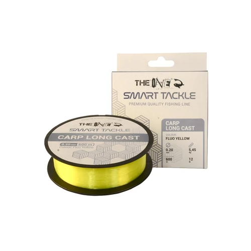The One Carp Long Cast Fluo Yellow 600m 0.20mm 5,45Kg 12Lb