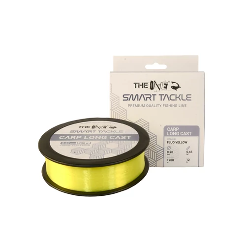 The One Carp Long Cast Fluo Yellow 1200m 0.20mm 5,45Kg 12Lb