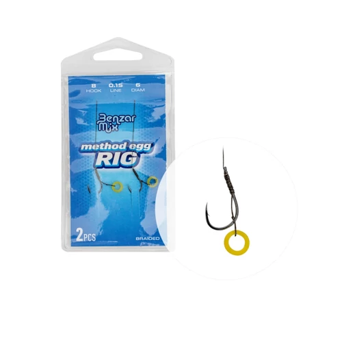 Benzár Braided Method Egg Rig 8
