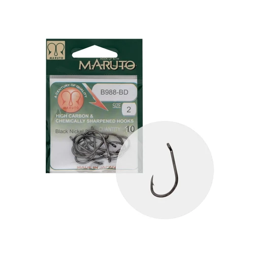Maruto Horog B988Bd 2 Black Nickel 10db/cs