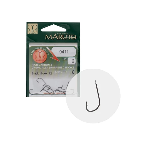 Maruto Horog 9411 12 Black Nickel 10db/cs