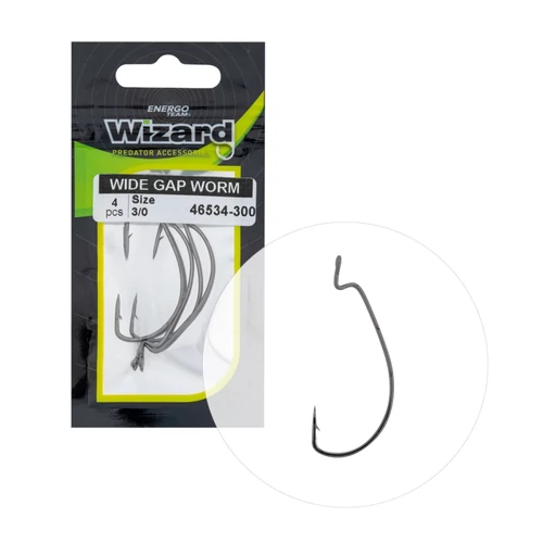 Wizard Horog Widegap Worm 3/0