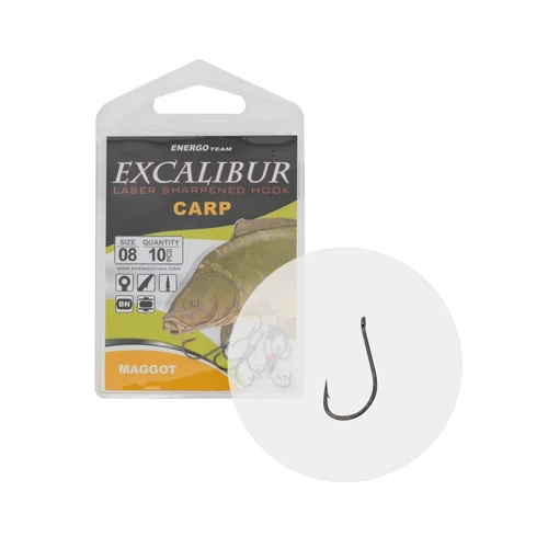 Excalibur Horog Carp Maggot Ns 8