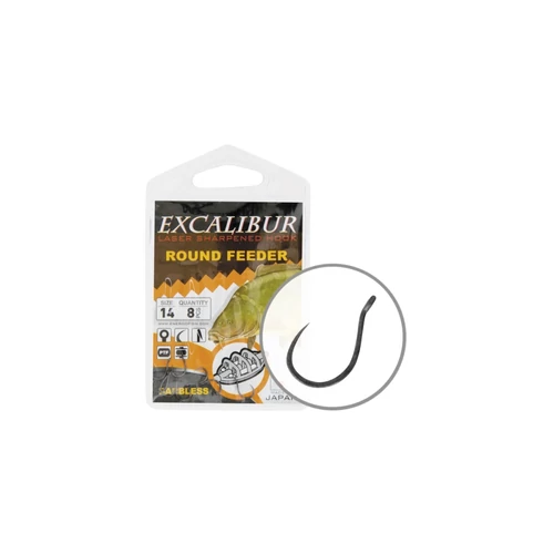 Horog Excalibur Round Feeder Barbless 10