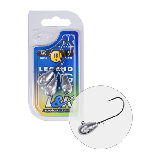 L&K Legend Jig 4/0 18G 3db/cs