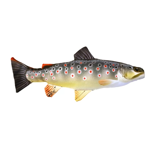 Pillow The Mini Brown Trout 35cm
