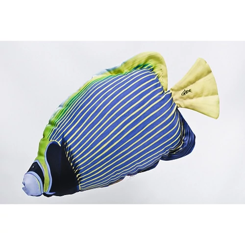 Pillow The Emperor Angelfish White 32cm