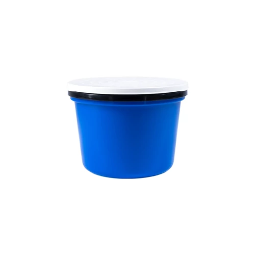 Kamasaki Csalisdoboz Kerek 0,25 L 118mm (Rekesszel)