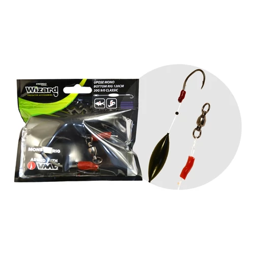 Wizard Monster Upose Mono Bottom Rig 30g 9/0 Classic