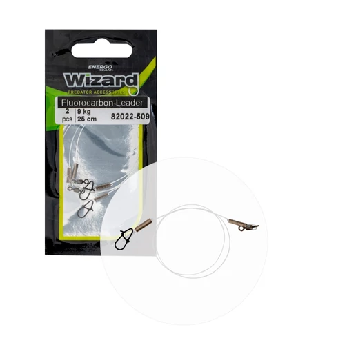 Wizard Szerelt Fluorocarbon Előke Neo 9Kg 25cm 2db/cs