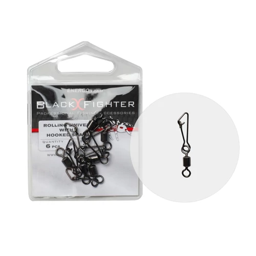 Carp Expert Hengeres Forgó Hook Kapocsal 2-Es 6db/cs